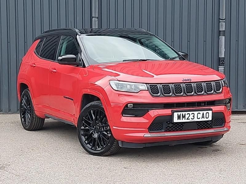 Red Used 2023 Jeep Compass SUV | £19,298 (A bit pricey) - Image 1/4