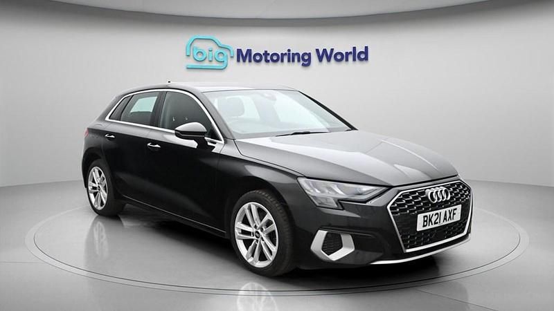 Used Audi A3 Sportback Sport 150 HP (110 kW) 2021 Black Hatchback