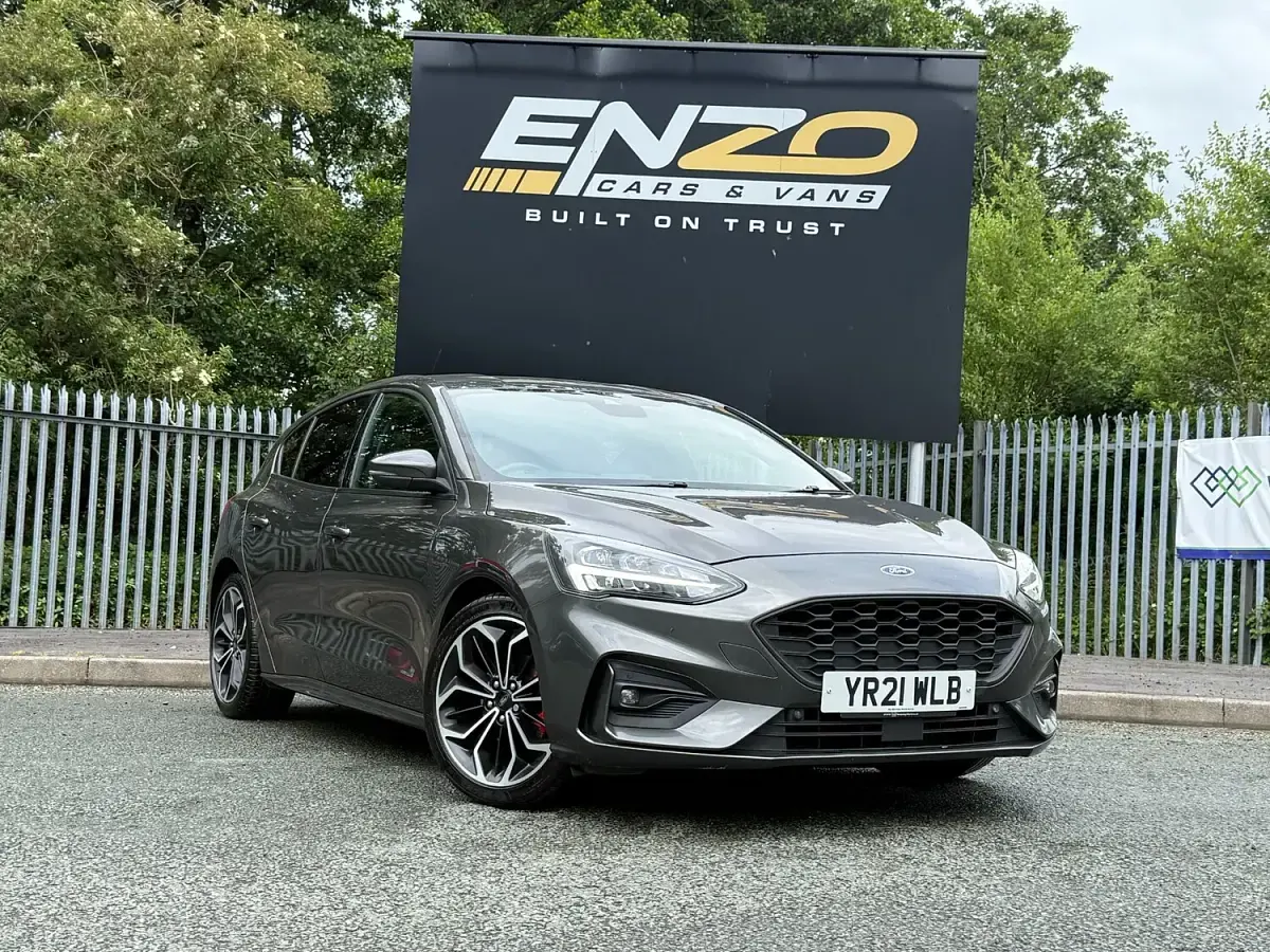 Used Ford Focus ST-Line X 125 HP (91 kW) 2021 Grey Hatchback