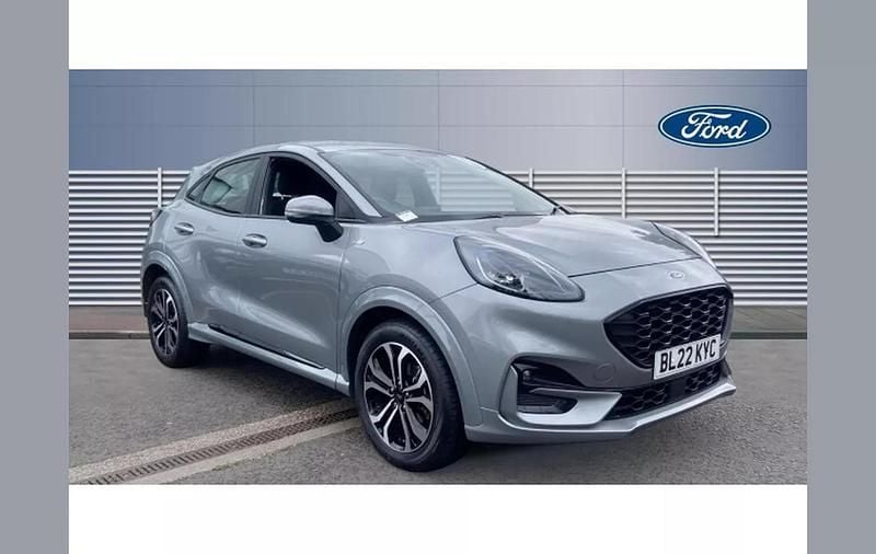 Silver Used 2022 Ford Puma ST-Line SUV | £18,000 (Fair price) - Image 1/4