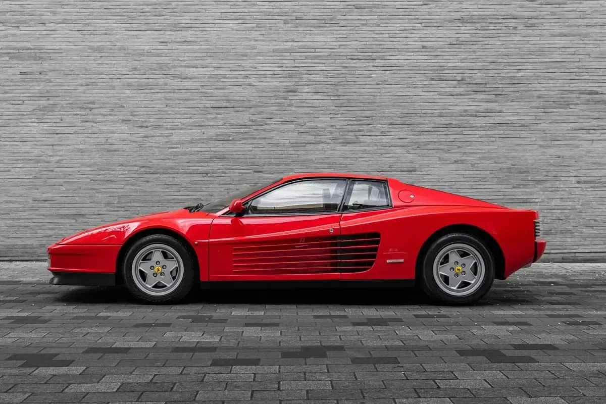 Used Ferrari Testarossa 1988 Red Coupe