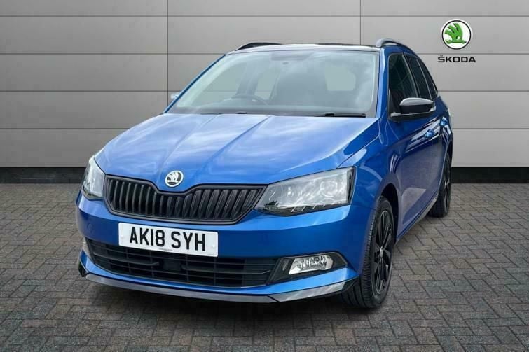 Used Skoda Fabia Monte Carlo 110 HP (80 kW) 2018 Blue Hatchback