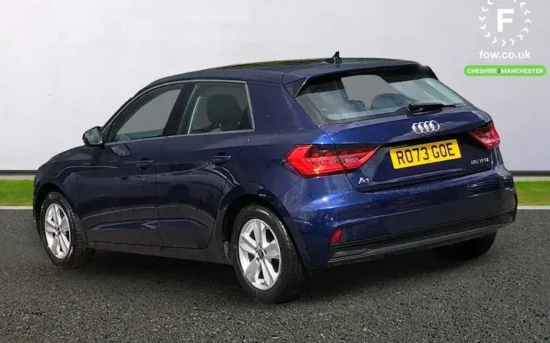 Used Audi A1 Sportback Design 95 HP (69 kW) 2023 Blue Hatchback