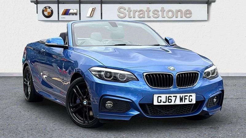 Blue Used 2017 BMW 230 M Sport Cabriolet | £16,949 - Image 1/3