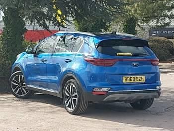 Used Kia Sportage 2019 Blue SUV