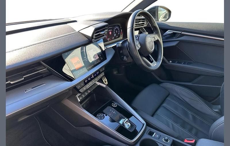 Used Audi A3 S-Line 147 HP (108 kW) 2023 Black Sedan