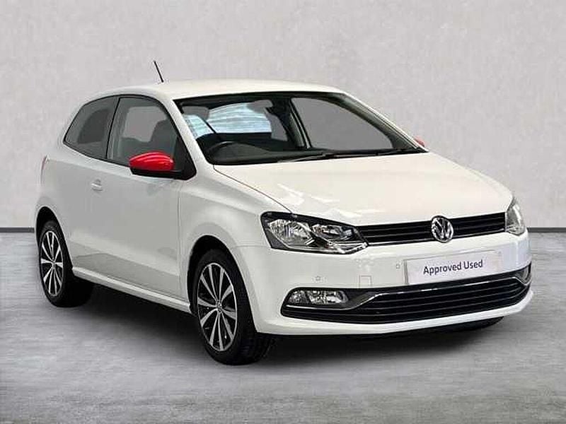 White Used 2017 VW Polo Edition Hatchback | £9,816 (Fair price) - Image 1/4