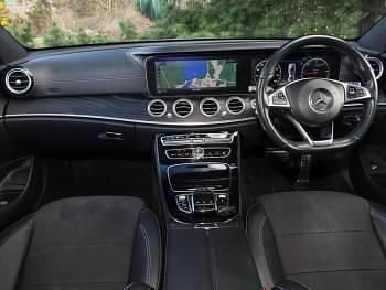 Used Mercedes E220 AMG Line Premium Plus 194 HP (142 kW) 2017 Silver Coupe