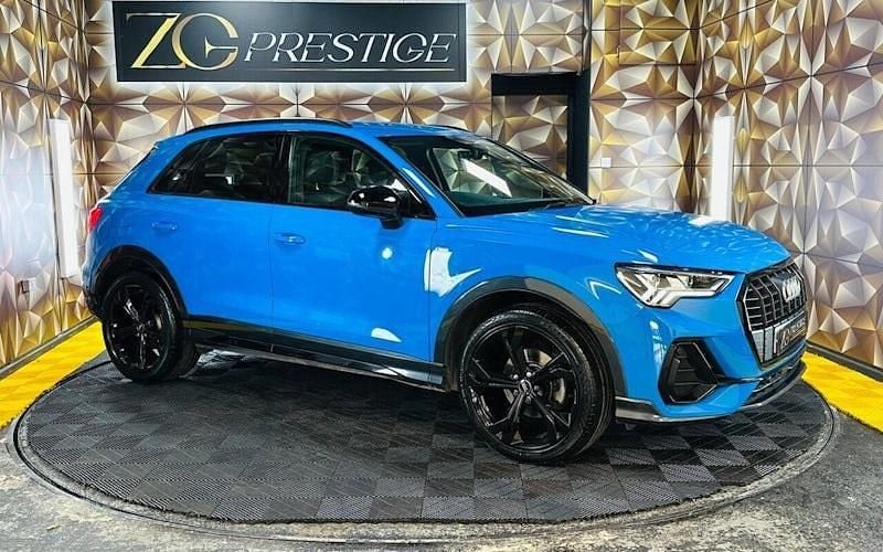 Used Audi Q3 S-Line 150 HP (110 kW) 2020 Blue SUV