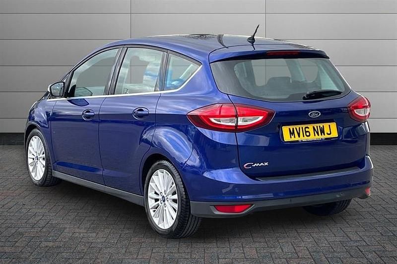 Used Ford C-MAX Titanium 120 HP (88 kW) 2016 Blue MPV