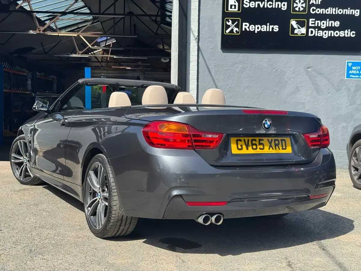 Used BMW 420 M Sport 190 HP (139 kW) 2015 Grey Cabriolet