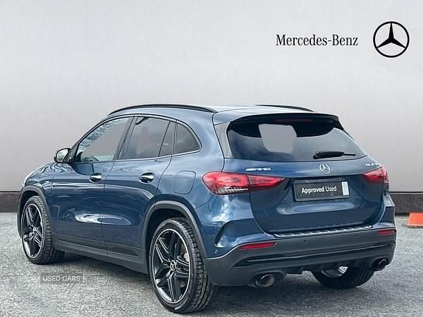 Used Mercedes GLA35 AMG Premium 306 HP (225 kW) 2022 Blue SUV