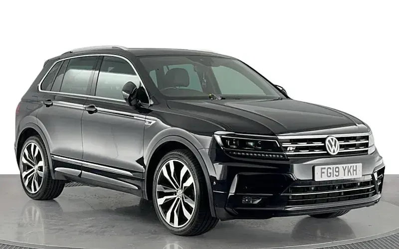 Used VW Tiguan R-line 150 HP (110 kW) 2018 Black SUV