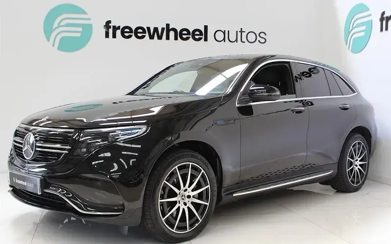 Used Mercedes EQC400 AMG line 300 kW (408 HP) 2021 Black SUV