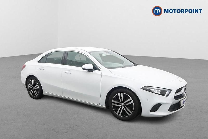 White Used 2020 Mercedes A180 Executive Sedan | £17,999 (Good price) - Image 1/4
