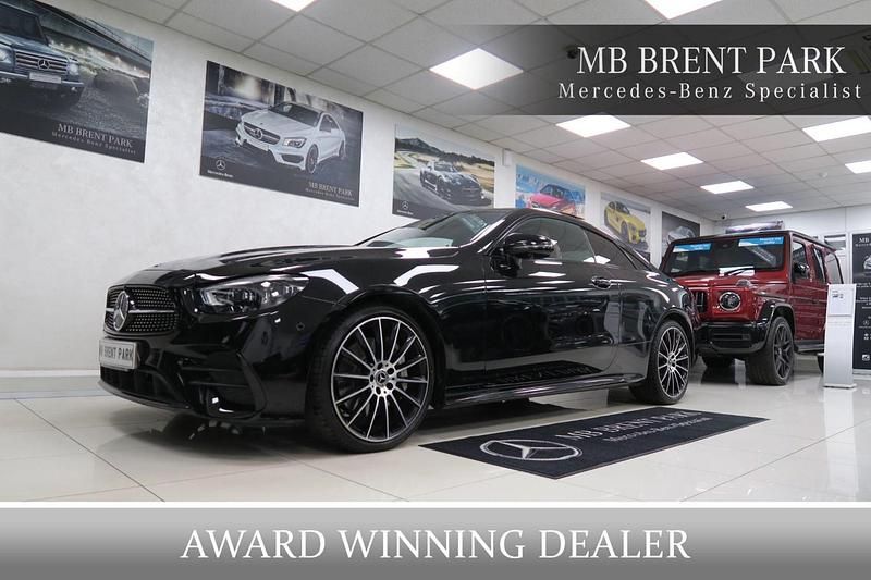 Black Used 2021 Mercedes E300 AMG line Coupe | £33,000 (Fair price) - Image 1/3
