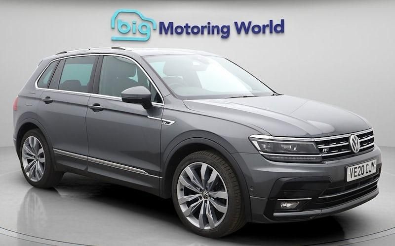 Used VW Tiguan R-line 230 HP (169 kW) 2020 Grey SUV