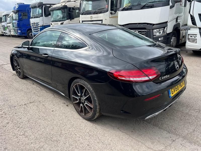 Used Mercedes C220 AMG Line Premium 2019 Black Coupe