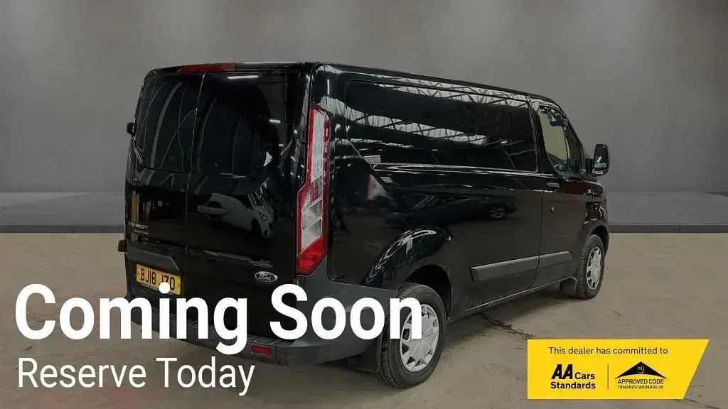 Używany Ford Transit Custom Trend 130 KM (95 kW) 2018 Czarny Van