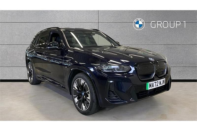 Carbon black Used 2022 BMW iX3 M Sport SUV | £29,995 (Expensive) - Image 1/4