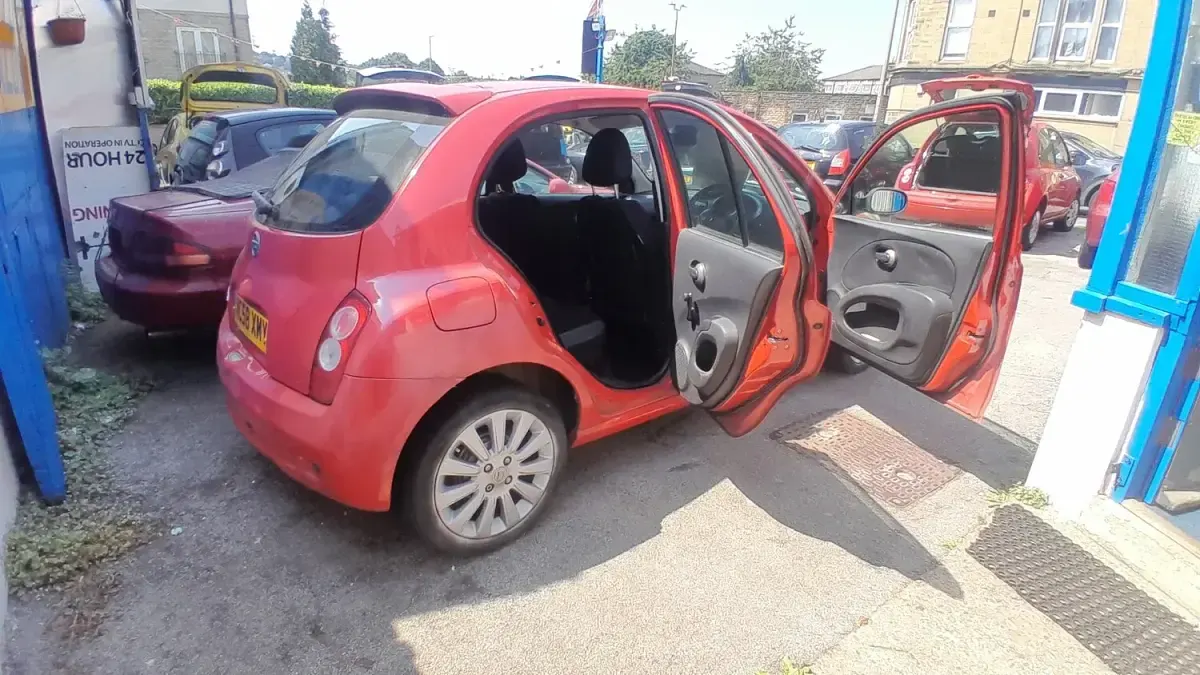 Used Nissan Micra Tekna 2009 Red Hatchback