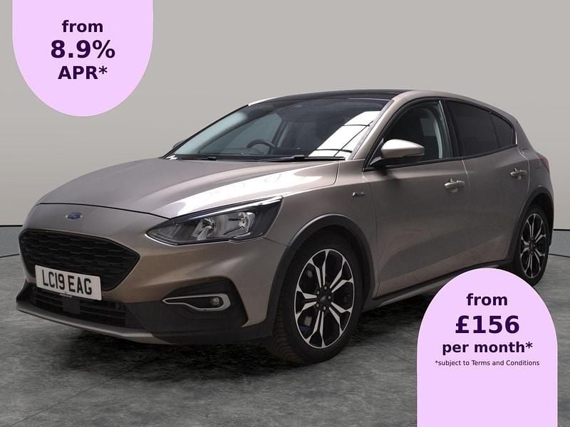 Silver Used 2019 Ford Focus Active X Hatchback | £10,819 (Good price) - Image 1/2