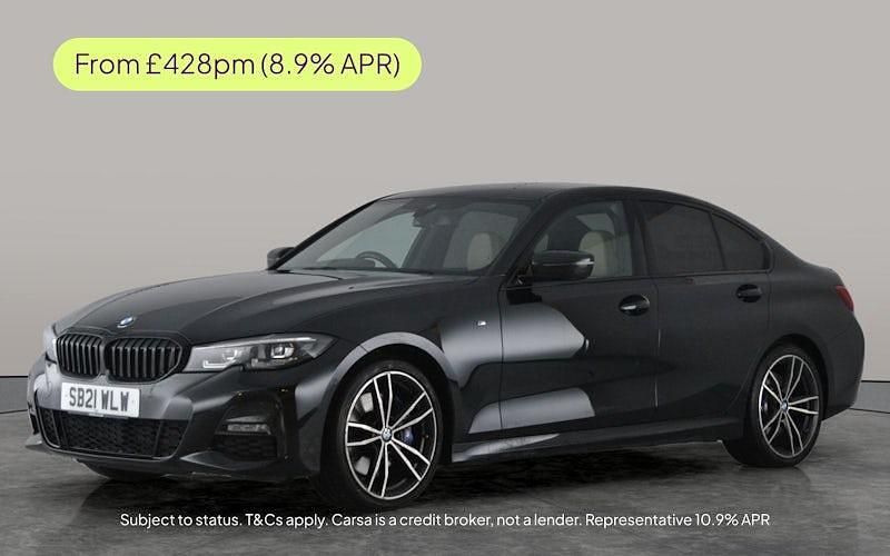 Black Used 2021 BMW 320 M Sport Sedan | £24,151 (A bit pricey) - Image 1/3