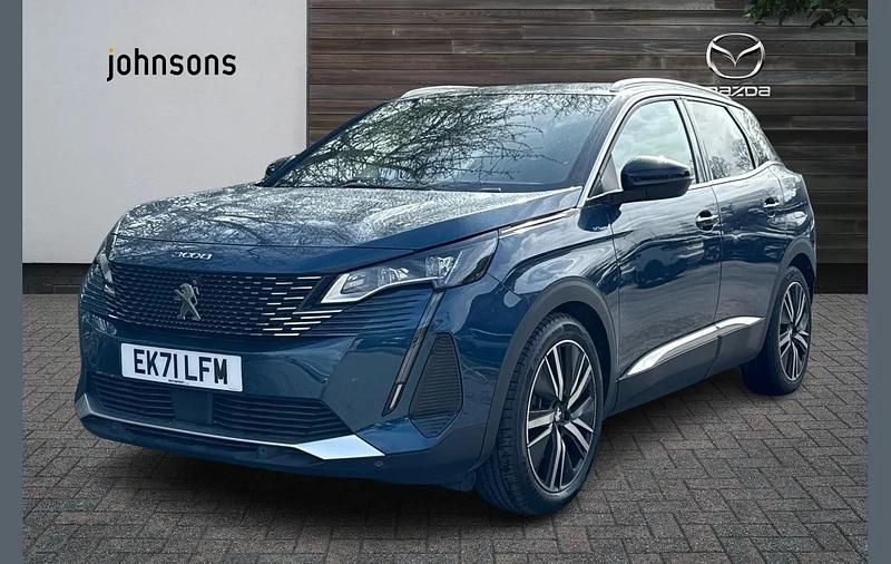 Used Peugeot 3008 Premium 221 HP (162 kW) 2021 Blue SUV