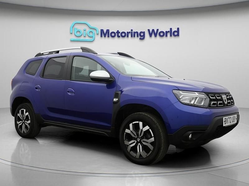 Blue Used 2022 Dacia Duster Prestige SUV | £11,300 (Fair price) - Image 1/4