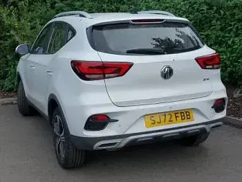 Used MG ZS Excite 106 HP (77 kW) 2022 White SUV