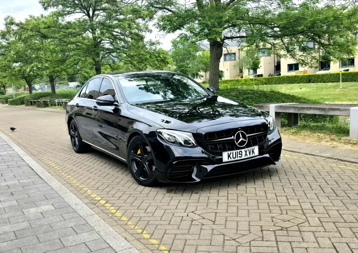 Used Mercedes E63 AMG Style 2019 Black Sedan