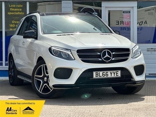 White Used 2016 Mercedes GLE250 AMG line SUV | £18,450 (Fair price) - Image 1/1
