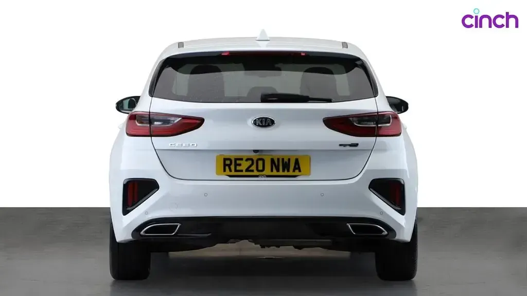 Used Kia Ceed GT-Line 136 HP (100 kW) 2020 White Hatchback