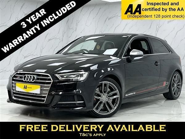Black Used 2017 Audi S3 Sportback Design Hatchback | £17,345 - Image 1/1