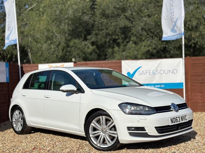 White Used 2013 VW Golf VII GT Hatchback | £10,500 (Fair price) - Image 1/3