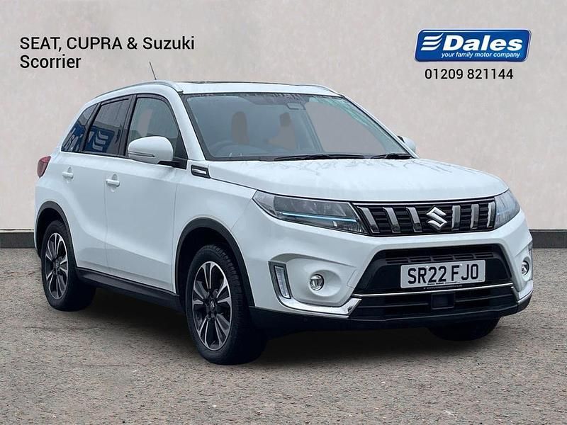 White Used 2022 Suzuki Vitara SZ5 Hatchback | £19,500 (A bit pricey) - Image 1/4