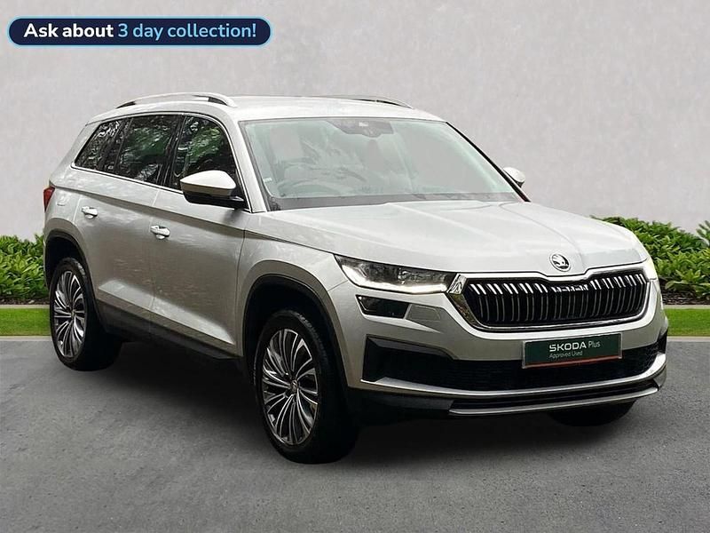 Silver Used 2024 Skoda Kodiaq SE L Executive SUV | £27,544 (Super price) - Image 1/2