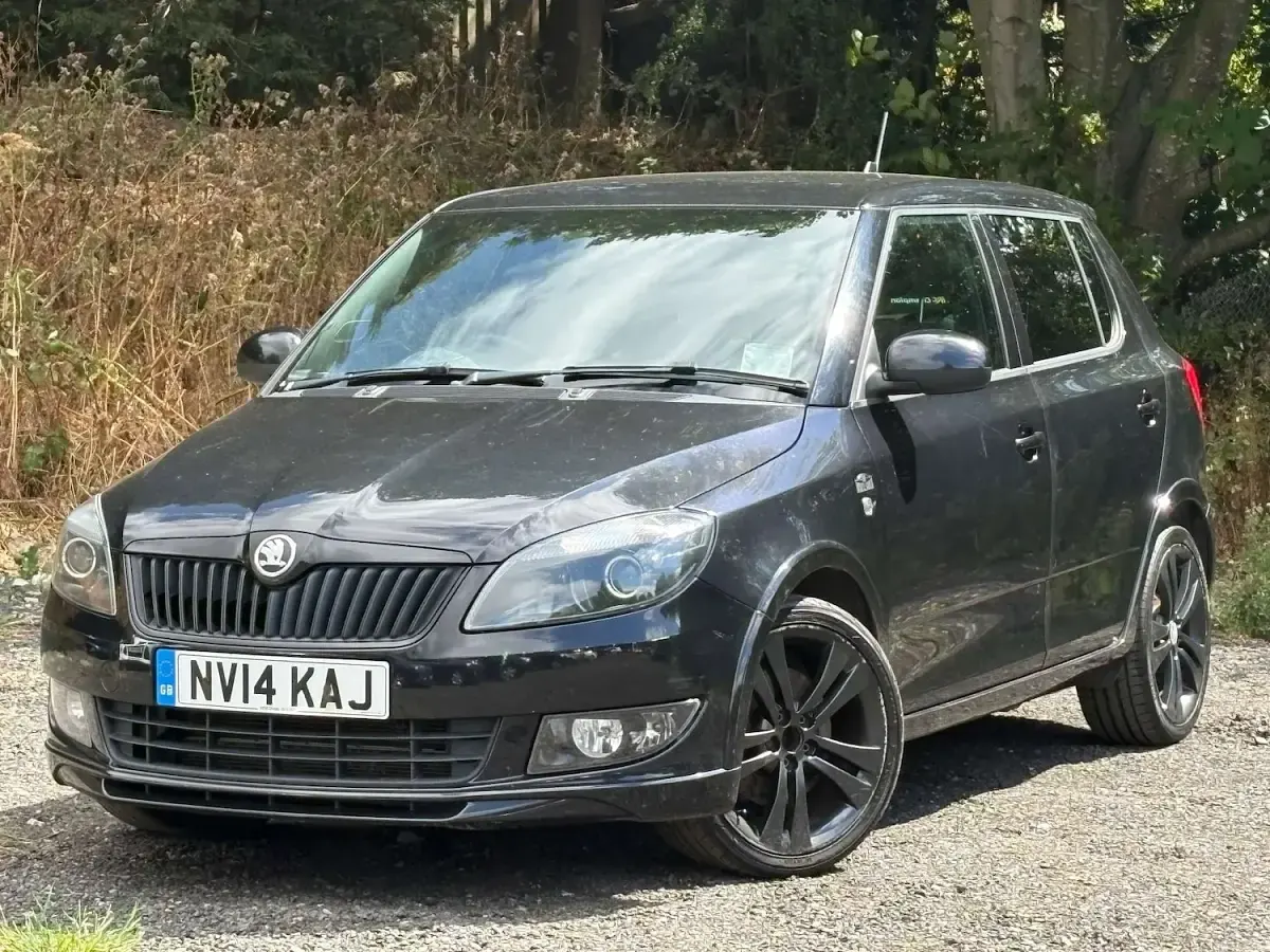 Used Skoda Fabia Monte Carlo 105 HP (77 kW) 2014 Black Hatchback