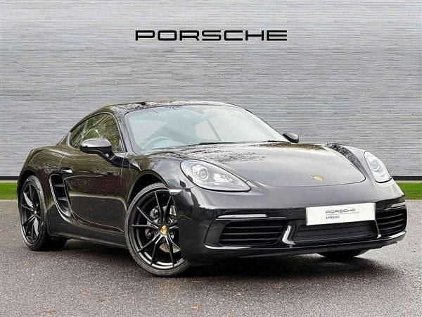 Black Used 2018 Porsche Cayman Coupe | £42,950 (Fair price) - Image 1/4
