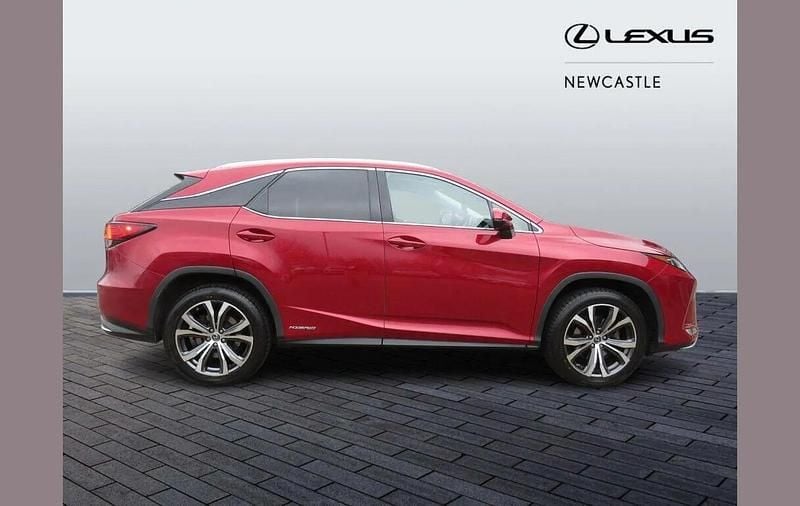 Used Lexus RX450h 308 HP (226 kW) 2020 Red SUV
