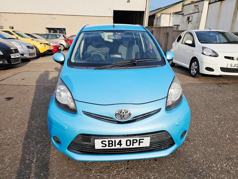 Used Toyota Aygo 2014 Blue Hatchback