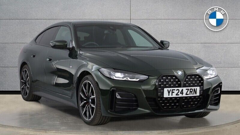 Green Used 2024 BMW 420 Gran Coupé M Sport Coupe | £36,750 (Fair price) - Image 1/4