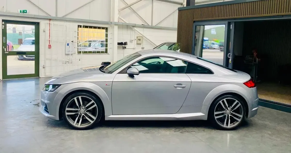Used Audi TT S-Line 2015 Silver Coupe