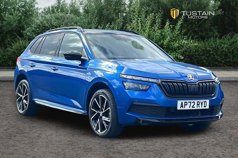 Used Skoda Kamiq Monte Carlo 150 HP (110 kW) 2023 Blue SUV