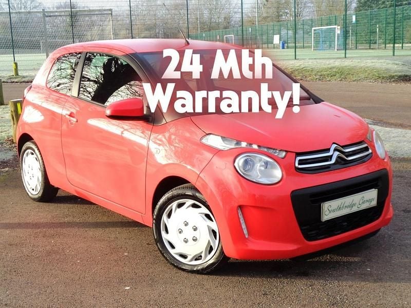 Sunrise red Used 2015 Citroën C1 Feel Hatchback | £5,995 (A bit pricey) - Image 1/4