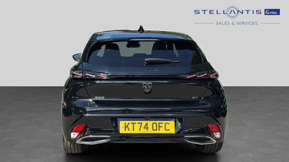 Used Peugeot 308 GT 134 HP (98 kW) 2025 Black Hatchback