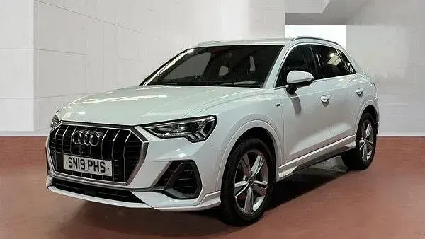 Used Audi Q3 S-Line 150 HP (110 kW) 2019 White SUV