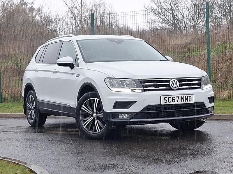 Used VW Tiguan Allspace SE 150 HP (110 kW) 2018 White SUV