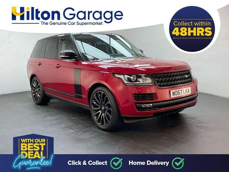 Used Land Rover Range Rover Autobiography 258 HP (189 kW) 2017 Red SUV