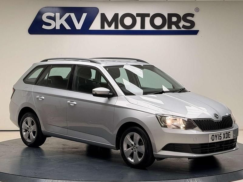 Used Skoda Fabia SE 2015 Silver Estate